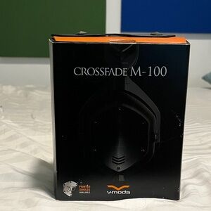 Moda Crossfade M-100 Over-Ear Headphones — Black